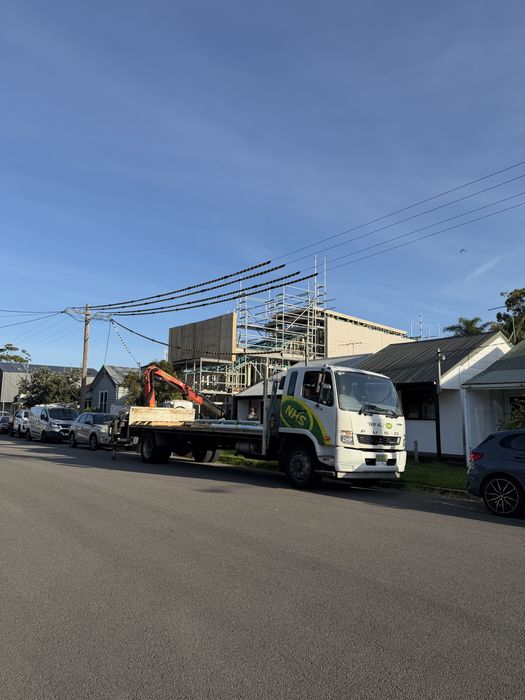 Knock down rebuild Newcastle — new home under construction